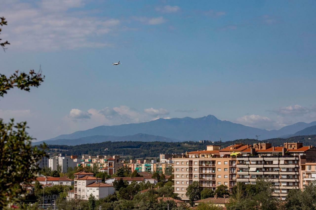Appartamento Ático con gran terraza en el corazón de Girona Esterno foto
